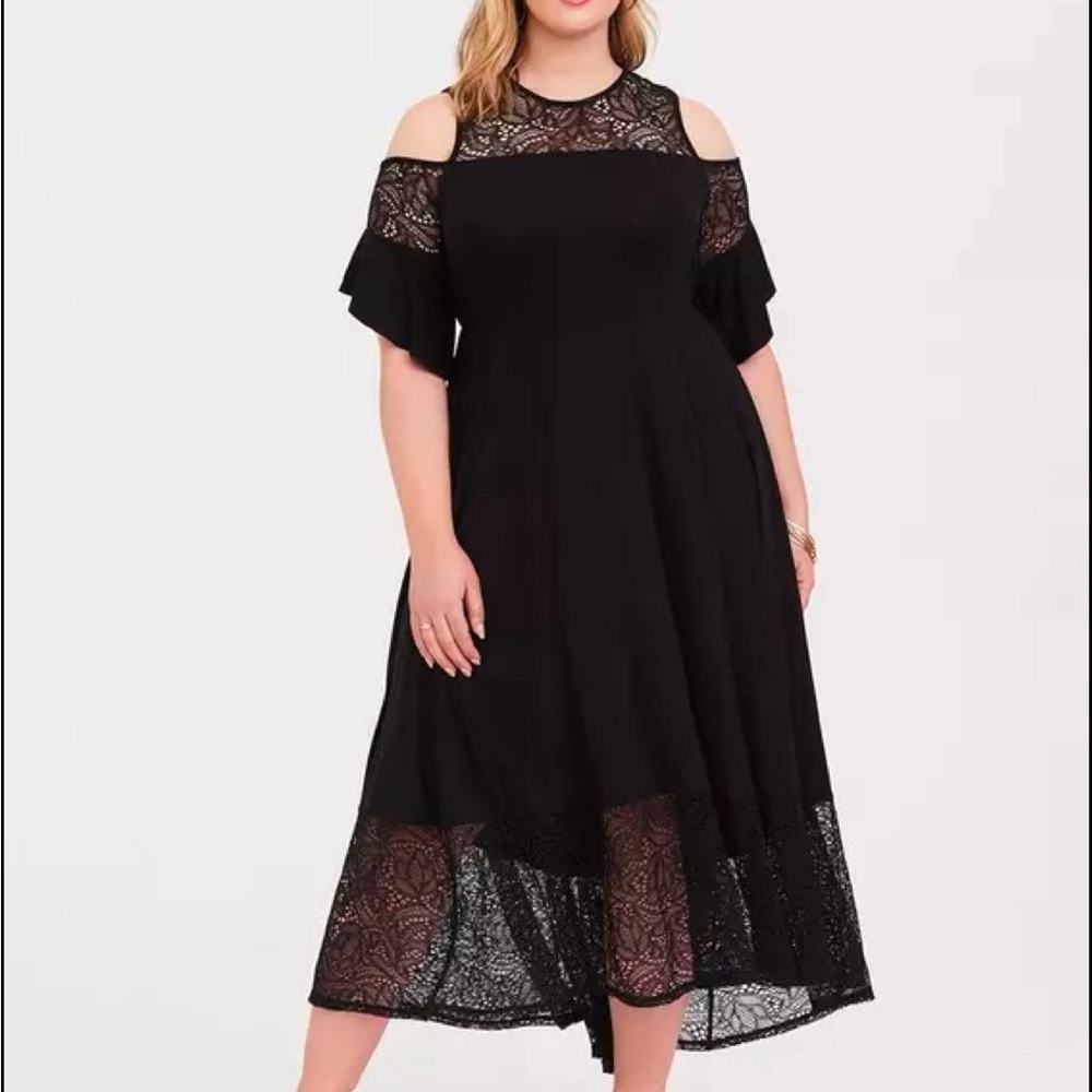 Torrid Cold Shoulder Dress Size 00